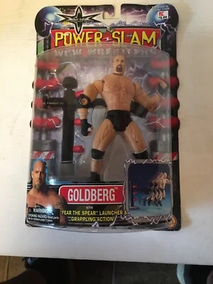 Nueva figura de acción WCW Power Slam luchador Goldberg 0001 Foto 1 de 4