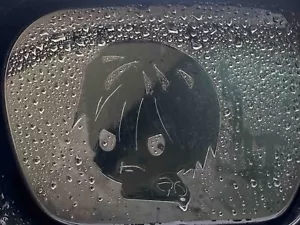Toji Customized JJK Clear Anti fog Rain proof Anime Manga Decal handmade 2 pcs - Picture 1 of 4
