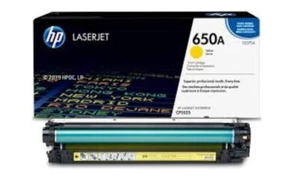 Toner HP 650A CE272A Wkład z tonerem żółty oryginalny NO BOX M750 CP5525 n/dn/xh - Zdjęcie 1 z 1