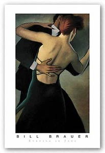 IMPRESIÓN DE ARTE MUSICAL Noche en Jade por Bill Brauer - Imagen 1 de 1