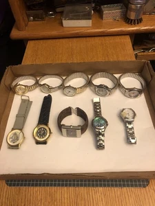 10 Vintage Ladies Wrist Watch Lot - Picture 1 of 4