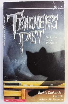 TEACHER'S PET. RICHIE TANKERSLEY CUSICK. 1ST EDITION SCHOLASTIC 1990. GOOD - Image 1 of 4