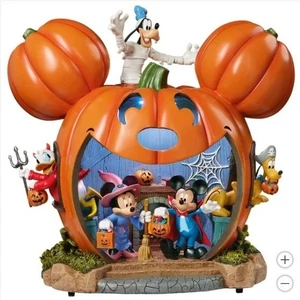 Disney Mickey and Friends Halloween Pumpkin House with Lights and Music Dec 2025 - Picture 1 of 4