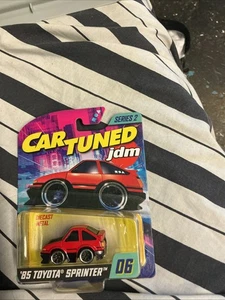 Car Tuned ‘85 Toyota Sprinter Red #06 JDM Series 2 1/64 - Picture 1 of 4