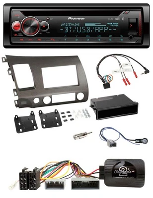 Pioneer Lenkrad DAB CD Bluetooth USB Autoradio für Honda Civic Hybrid 2006-2010 - Bild 1 von 4