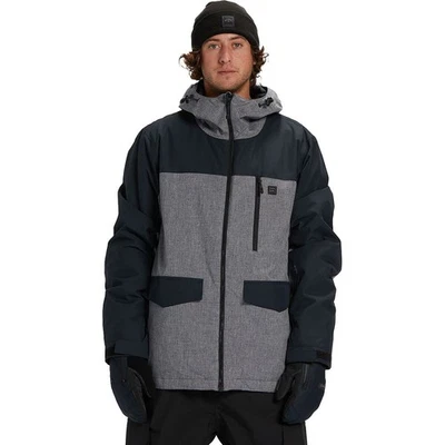 Billabong Outsider Men's Snowboard Jacket - Grey Heather - XL - Image 1 of 4