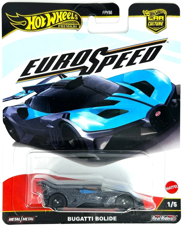Hot Wheels Bugatti Bolide Euro Speed FPY86-961 L 1/64 - Image 1 of 1