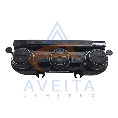 VW Golf E-Golf MK7 17-20 Heater Control Panel Switches 5G2907044AN - Image 1 of 4