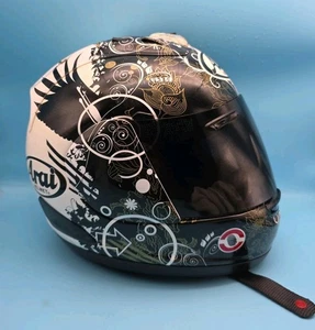 ARAI Corsair V - Fiction Graphics Motorcycle Full Face Helmet Size Small See Pic - Picture 1 of 11