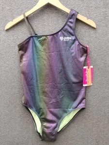 Justice Sport Girls One Piece Swimsuit Shine Multicolor Size XL 16/18 - Picture 1 of 10