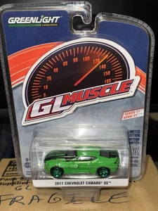 Greenlight GL Muscle Series 21 2017 Chevrolet Camaro SS GM Chase Rarität - Bild 1 von 8