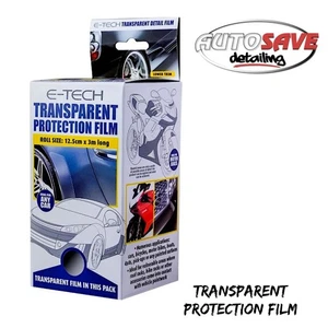 E-Tech - Transparent Protection Film Kit 12.5cm wide x 3m long - Picture 1 of 3