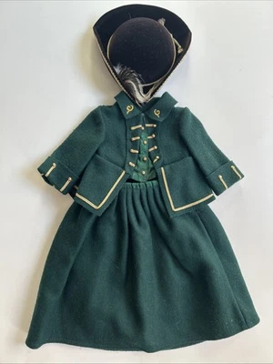 1990s American Girl Pleasant Company -Felicity Merriman's Green Riding Habit Hat - Image 1 of 4