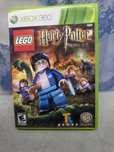 ⚡ LEGO Harry Potter: Years 5-7 Xbox 360 Game - Tested CIB Complete W/ Manual  - Picture 1 of 9