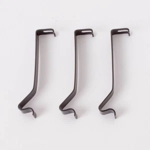 Aladdin Steel Spring Mount Clips for H175 Hanging Oil Lamp , Black, Set of 3 - Picture 1 of 7