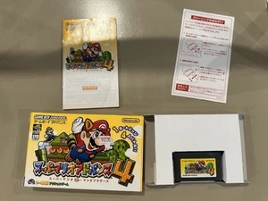 Game Boy Advance Super Mario Advance 4 boxed Japan GBA Game US Seller - Picture 1 of 3