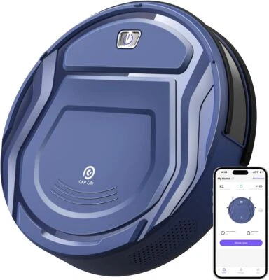 OKP Robot Aspirapolvere Robot 3000Pa Robot Vacuum Cleaner WIFI/APP Control - Immagine 1 di 4