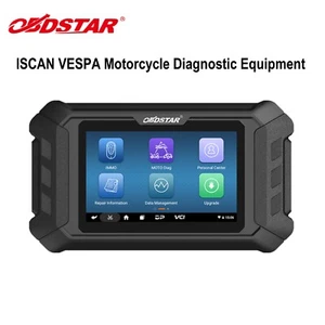 OBDSTAR ISCAN VESPA Motorcycle Diagnostic Tool Code Scanner K-ey Programming - Picture 1 of 4