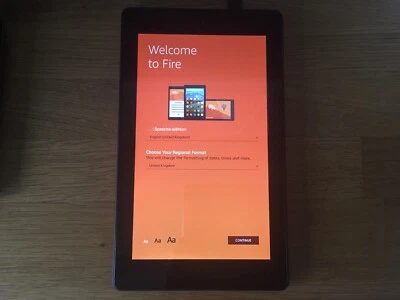 amazon fire 7 tablet, 7th generation. Very good condition. - Image 1 of 3