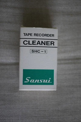 Limpiador Grabador de Cinta Sansui Raro SHC-1 - De Colección Nuevo - Foto 1 de 4