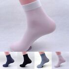 Men's Breathable Summer Socks 10 Pairs Over Calf Collection & Solid Color