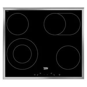 BEKO EB 9741 XHL Glaskeramikkochfeld autark 60 cm Elektrokochfeld  4 Zonen  - Bild 1 von 6