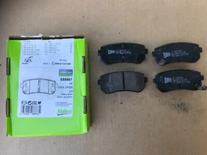 plaquettes de frein arrière valeo 598867 mando hyudai elantra kia CEED - Picture 1 of 2