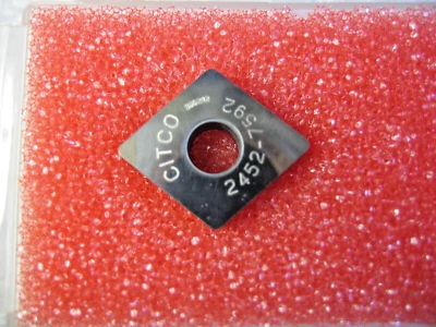 Citco CTO3044 - 1/2" Rhombic x 3/16" PCD Diamond Insert CAT 2452-7592 - Image 1 of 4