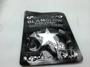 GLAMGLOW Bubblesheet Oxygenating Deep Cleanse Sheet Mask Single (NEW) - Picture 1 of 4