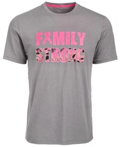 NUEVA CAMISETA I-D IDEOLOGY GRIS ROSA CONCIENCIA DEL CÁNCER DE MAMA GRÁFICO S/S TALLA 3XL - Imagen 1 de 3
