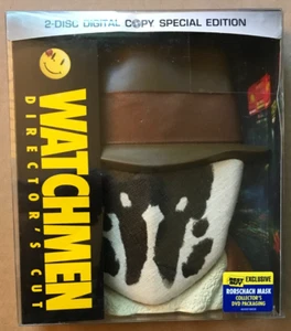 Watchmen Director's Cut DVD Best Buy Exclusive Rorschach Mask 2-Disc Set - Picture 1 of 3