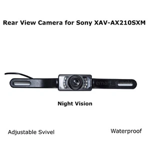 Telecamera posteriore backup targa notturna per Sony XAV-AX210SXM XAVAX210SXM - Foto 1 di 2