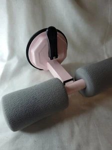 Pink Suction Cup Leg Holder For Workout - Picture 1 of 5