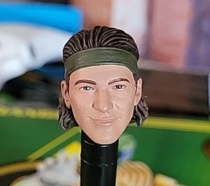 Mezco One:12 Green Power Ranger Tommy Head sculpt only Exclusive Custom Fodder  - Picture 1 of 4