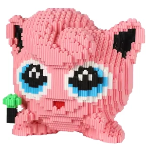 Jigglypuff Pokémon Nano Bricks/Blocks Large 3D Model Kit | 5,600 pieces - Picture 1 of 6