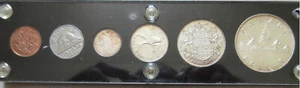 1953 Canada Silver PL YEAR Set. Six COINS RJ - Picture 1 of 10
