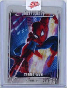 UD Marvel Masterpieces Nahuel Grego 2024 - Métallurgie 21/25 - Spider-Man - Photo 1 sur 2