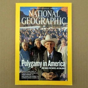 National Geographic Feb 2010 Polygamists Patagonia India's Nomads Chimps Hubble - Imagen 1 de 9