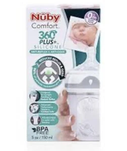 Nuby Comfort 360 Plus+ Anti- Reflux & Anti-Colic 5oz. NEW IN BOX - Picture 1 of 8