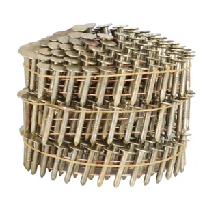 Nuevo clavo para techo bobina galvanizada de 7/8" × 0,12" diámetro de cabeza de 3/8" 7200 piezas - Imagen 1 de 14
