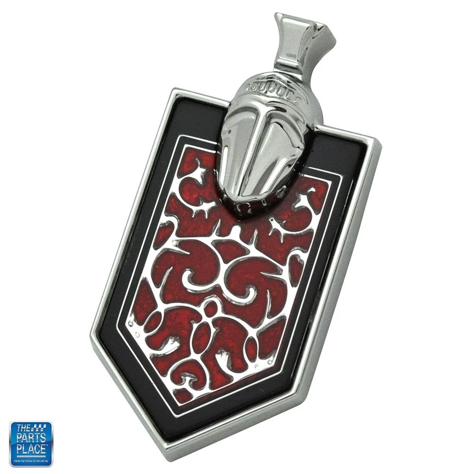 1981-88 Chevrolet Monte Carlo Tail Lamp Tail Light Lens Shield Emblem - Image 1 of 1