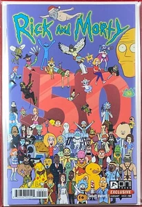 Rick and Morty #50 SDCC 2019 VARIANTE EXCLUSIVA CASI NUEVO CÓMICS ONI PRESS - Imagen 1 de 1