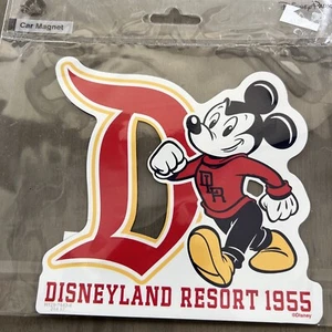 Disneyland Resort 1955 Mickey Mouse Varsity Auto Magnet - Bild 1 von 5