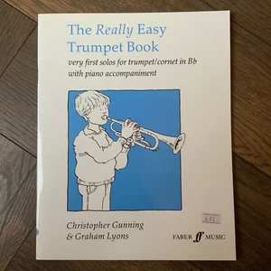 The Really Easy Trumpet Book for Bb Trumpet Fabre Music incl Piano Accompaniment - Picture 1 of 4