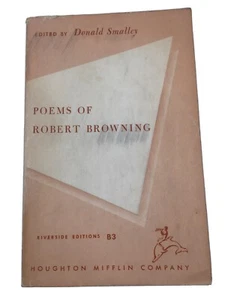 Poems Of Robert Browning Houghton Midflin Company Donald Smalley Riverside - Bild 1 von 8