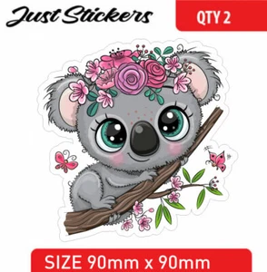 Cute Koala Car sticker bumper sticker , skate , sticker , bike, , laptop - Picture 1 of 1