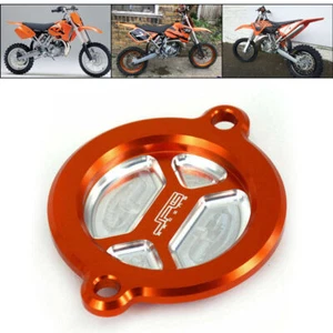 Motorcycle Orange CNC Oil Filter Cover Good New Durable For 250SX-F 13-16 - Picture 1 of 9