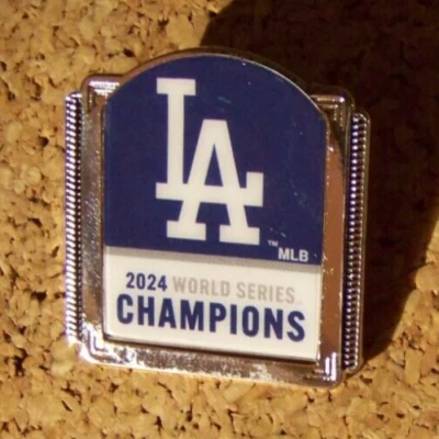2024 LA Los Angeles Dodgers pin World Series Champions MLB FREE SHIP - Image 1 of 4