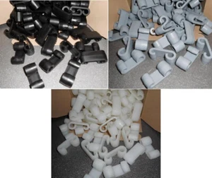 Doppelhaken für Expanderseil  5 bis 10mm Seil Expander Planenseil Haken - Afbeelding 1 van 1