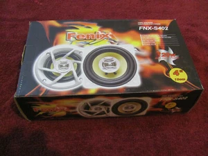 (1 par) 4" (10 cm) 2 vías audio para automóvil 120w máximo 4 ohmios Fenix FNX-S402 - Imagen 1 de 12